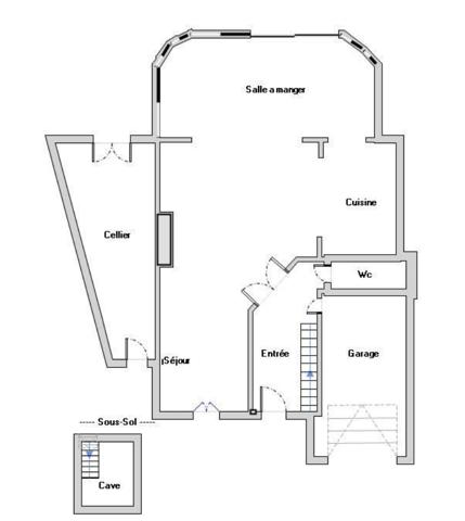 Saclay (91400) COUP de COEUR - SACLAY CENTRE BOURG - Au CALME - MAISON INDIVIDUELLE de 163m2 utiles avec JARDIN - CARTE SCOLA