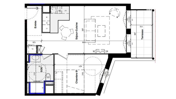 Appartement à vendre 2 pièces 49 m² Saint-Julien-en-Genevois