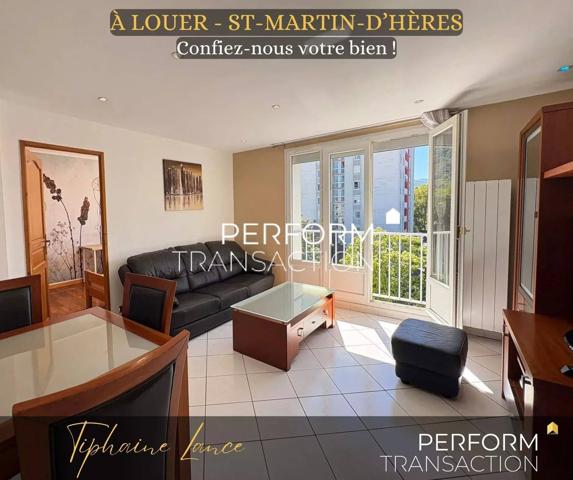 Saint-Martin-d'Hères - T4 meublé - 4ème étage