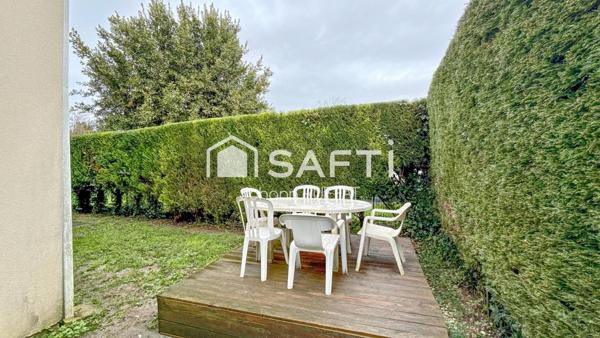 Appartement T2 (calme, jardinet, parking et tram)