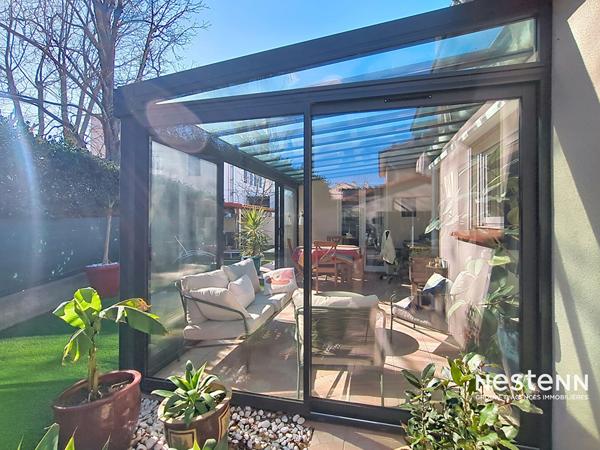 Maison moderne 4 faces à vendre à Sorède - 4 chambres, piscine et 2 garages