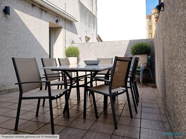 Duplex T4 de 132M² traversant avec terrasse
