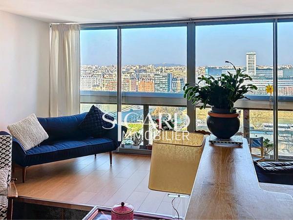 Vue Seine, étage élevé Beaugrenelle