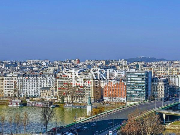 Vue Seine, étage élevé Beaugrenelle