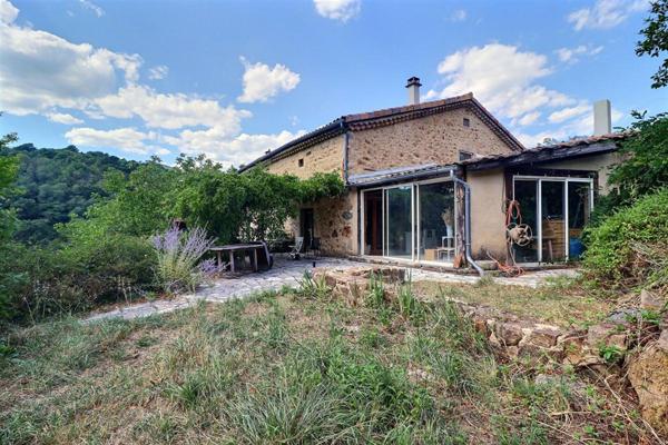 À vendre ? Propriété de caractère en pierre, avec piscine et 2 hectares ? Saint-Andéol-de-Vals (Ardèche)
