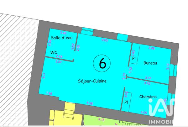 Appartement à vendre 3 pièces 67,37 m² Mauves