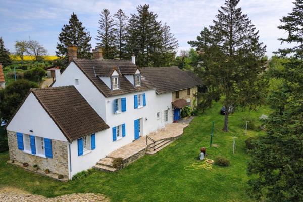 Maison de 155 m² sur un terrain de plus de 1 hectare