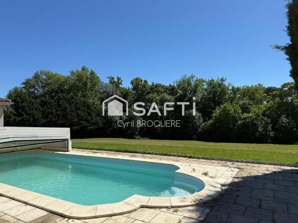 Maison 170m2 implantée sur une parcelle de 8350m2