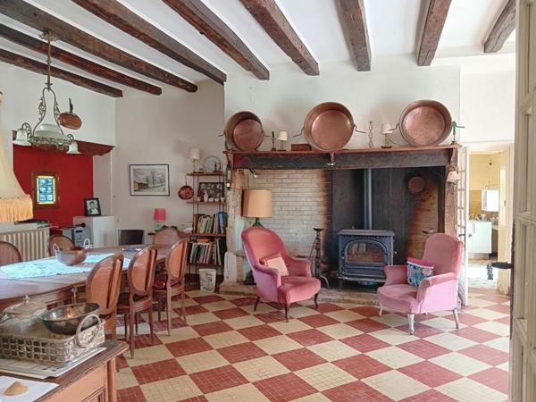 Maison de maître, idéal chambres d'hôtes ou petit hôtel + maison indépendante rénovée