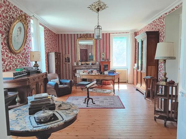 Maison de maître, idéal chambres d'hôtes ou petit hôtel + maison indépendante rénovée