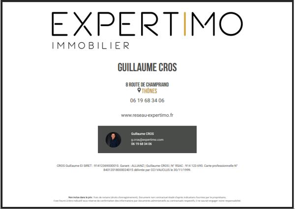 Thônes (74230) VENTE MURS COMMERCIAUX INVESTISSEURS - ENTRE LAC ET MONTAGNE - BON RENDEMENT LOCATIF