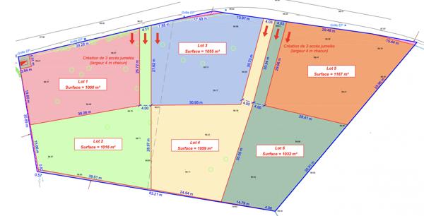 Terrain à vendre 1 059 m² Bressols