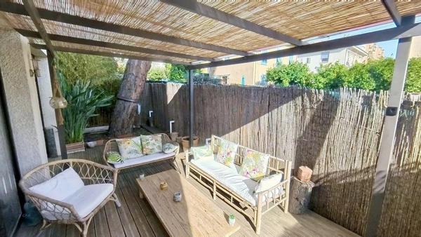 A Vendre 2P: Nice St Sylvestre | 47m² + Terrasse 34m² | Tramway à 5min