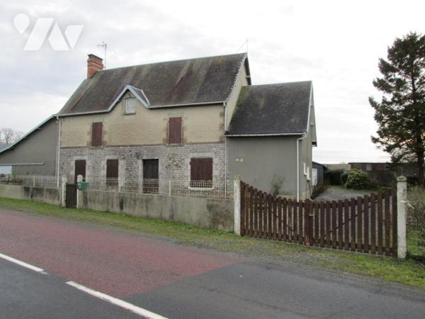 Maison rurale - 4 chambres - dépendances + terrain