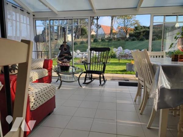 STELLA PLAGE 
Maison de plain pied 2 chambres  sur sous sol avec jardin  dans secteur calme