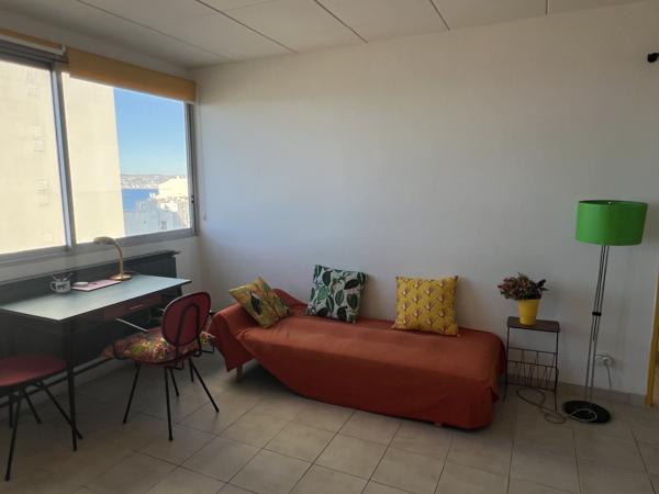 Marseille (13007) VENTE APPARTEMENT TYPE 2/3 60,07 M2 CARREZ BALCON VUE MER VALLON DES AUFFES BD CIEUSSA 13007 MARSEIL