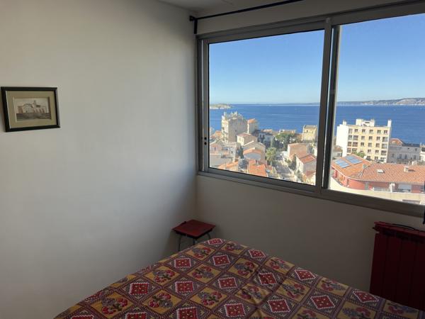 Marseille (13007) VENTE APPARTEMENT TYPE 2/3 60,07 M2 CARREZ BALCON VUE MER VALLON DES AUFFES BD CIEUSSA 13007 MARSEIL