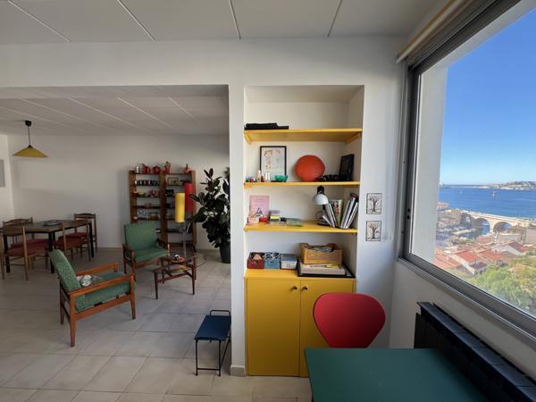 Marseille (13007) VENTE APPARTEMENT TYPE 2/3 60,07 M2 CARREZ BALCON VUE MER VALLON DES AUFFES BD CIEUSSA 13007 MARSEIL