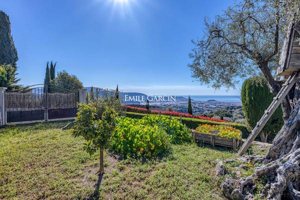 A Vendre NICE Côte d'Azur - Elégante Bastide - Vue mer panoramique