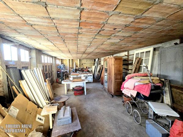 Propriété à fort potentiel – Hangars & bâtiments – 450 m² exploitables sur 2 000 m² de terrain – Changement de destination possible