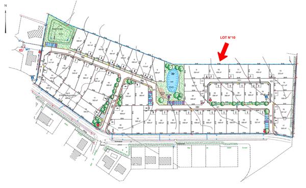 Terrain L Aiguillon Sur Vie 436 m2 Lot N°10
