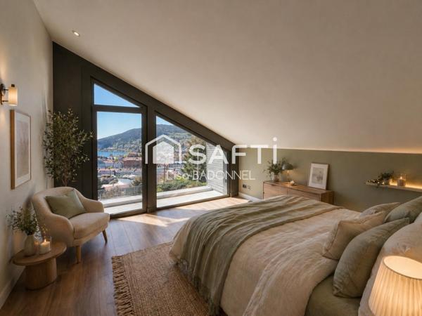 Chalet neuf haut standing avec vue lac panoramique