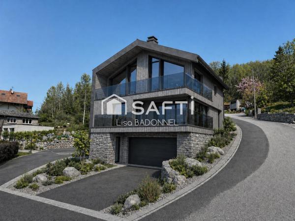 Chalet neuf haut standing avec vue lac panoramique