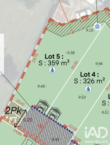 Terrain à vendre 359 m² Chaumes-en-Retz