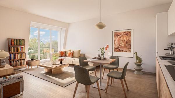 Appartement Neuf de 2 pièces- Villiers sur Marne