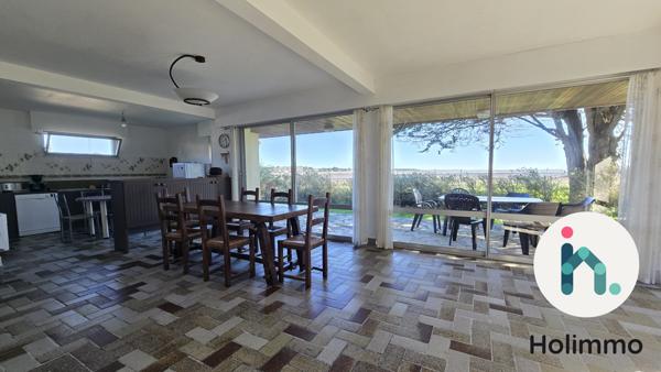 Maison familiale accès direct plage – vue mer