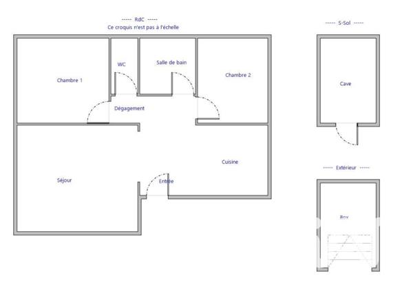 Appartement à vendre 3 pièces 55,51 m² Asnières-sur-Seine
