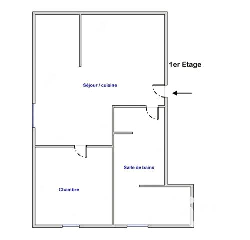 Location appartement 2 pièces 44 m² Toul