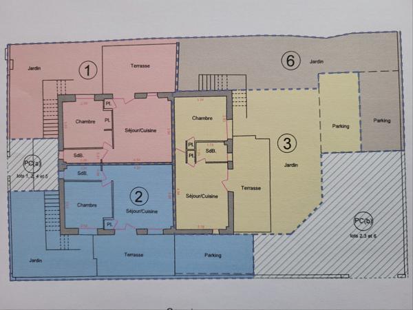 Marseillan (34340) T2 RDC AVEC TERRASSE ET JARDIN