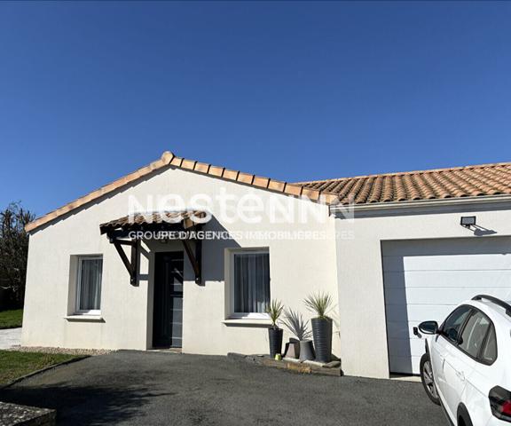 Maison récente de plain pied de 5 pièces à vendre à Bressuire sur un terrain de 700m²