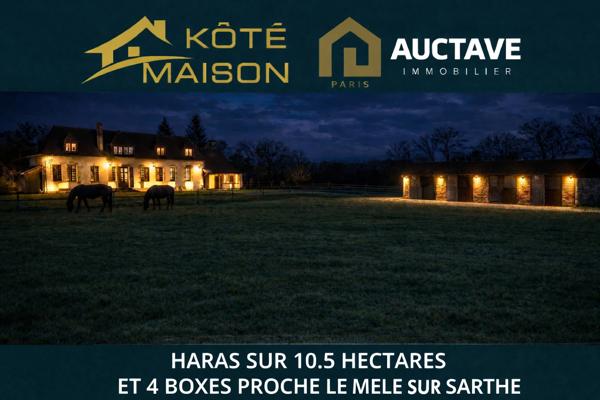 PROPRIETE EQUESTRE 10 BOXES PROCHE du MELE SUR SARTHE , Le mele sur sarthe PROPRIETE EQUESTRE 10 BOXES PROCHE du MELE SUR SARTHE , Le mele sur sarthe