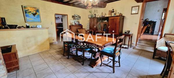 Maison en pierre de 168m2 avec jardin atypique