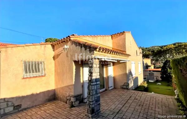 Maison de plain-pied de 65m2 à Allauch + dépendance en T2 de 40m2