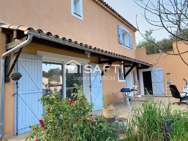 Villa 140m² avec garage sur 500m² de terrain à Taradeau (83460)