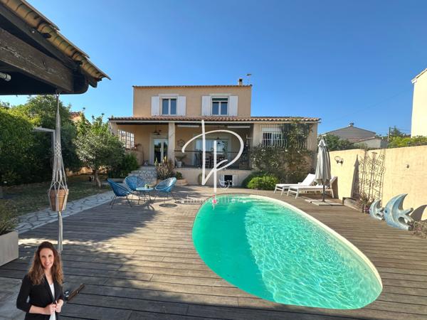 La Fare-les-Oliviers (13580) MAISON T5 - 124 m2 sur une parcelle de 420 m2