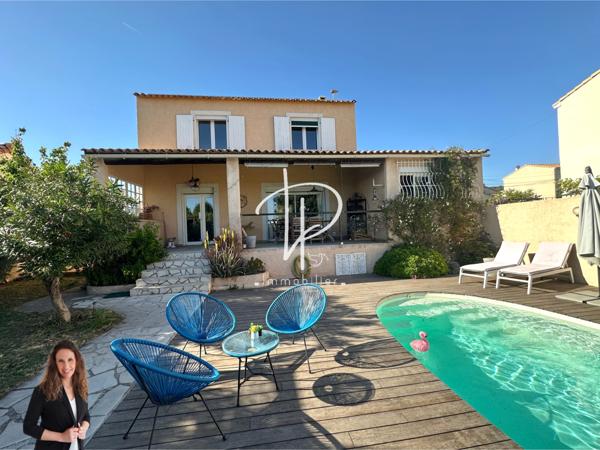 La Fare-les-Oliviers (13580) MAISON T5 - 124 m2 sur une parcelle de 420 m2