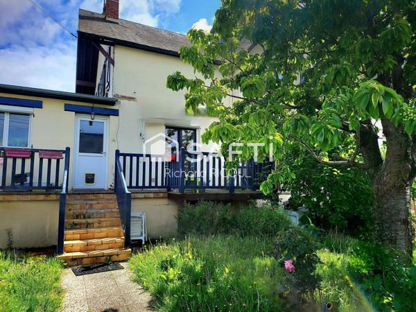 Maison de quartier 97m² - 3ch - Jardin 250m²- Pkg