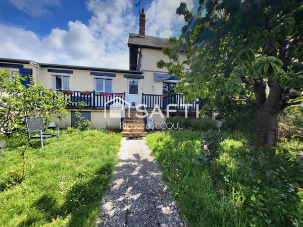 Maison de quartier 97m² - 3ch - Jardin 250m²- Pkg