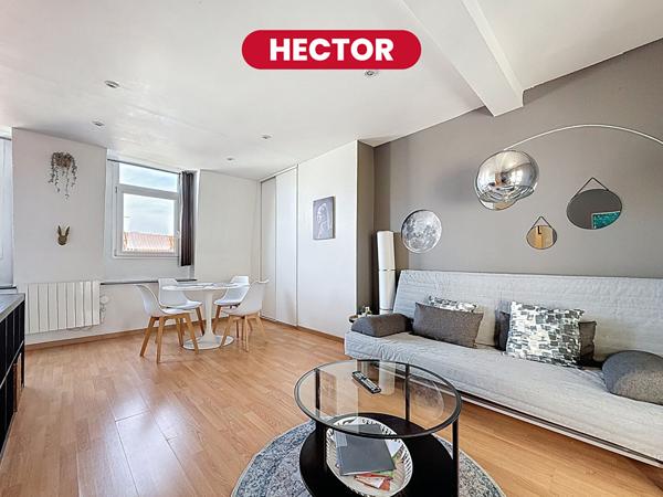 HECTOR - Appartement T2 de 38.2 m2 traversant - St Michel/République