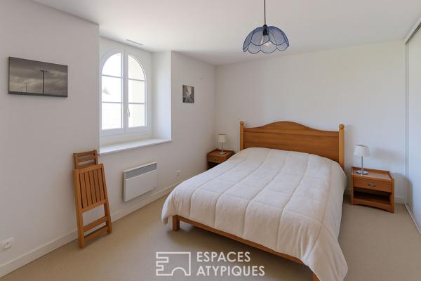 Maison de village : propriété avec 3 logements et verger