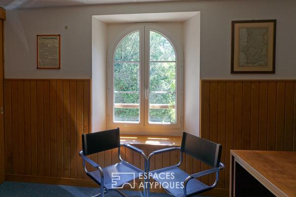 Maison de village : propriété avec 3 logements et verger