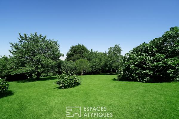 Maison de village : propriété avec 3 logements et verger