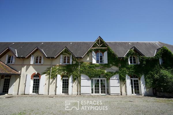 Maison de village : propriété avec 3 logements et verger