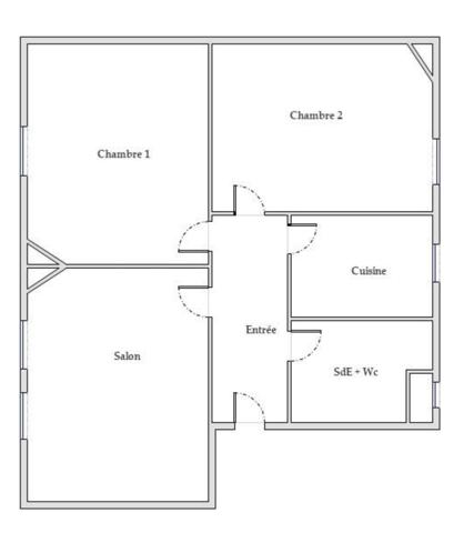Appartement à vendre 3 pièces 60,5 m² Vitry-sur-Seine