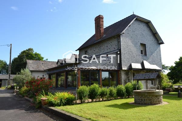 Maison 150 m² avec dépendances sur 9 400 m² de terrain – Ambrières-les-Vallées