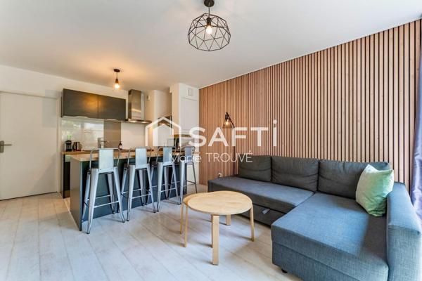 APPARTEMENT T2 MEUBLÉ - EXPLOITÉ TOUTE L'ANNÉE EN MEUBLÉ DE TOURISME !